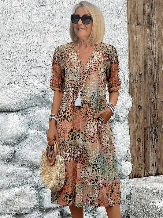 Letnia Sukienka Midi