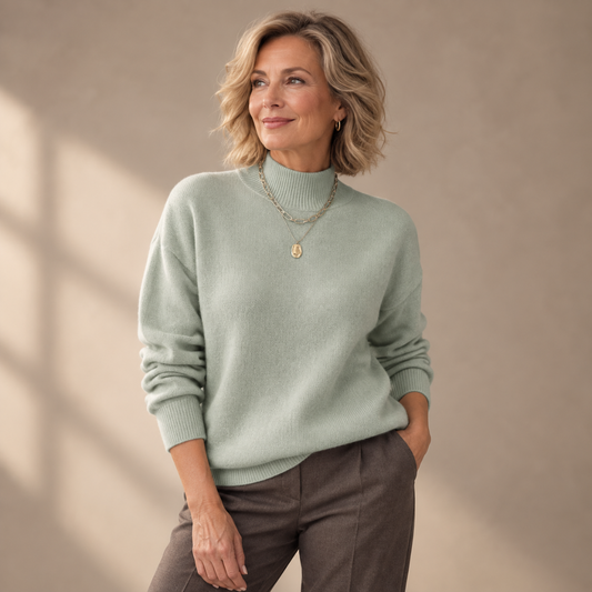 Seraphine | Sweter z Golfem