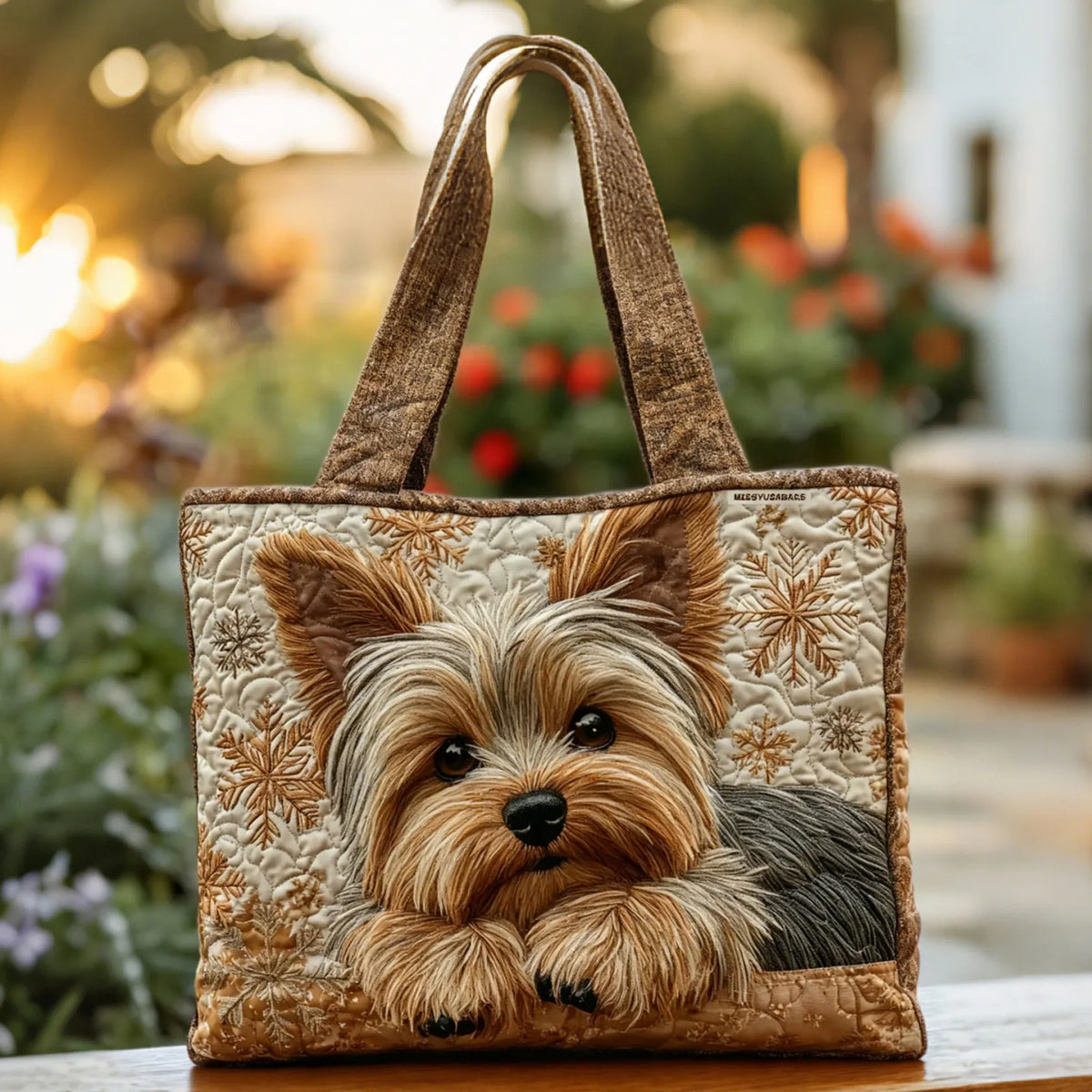 Pikowana Torba Shopper – Yorkshire Terrier