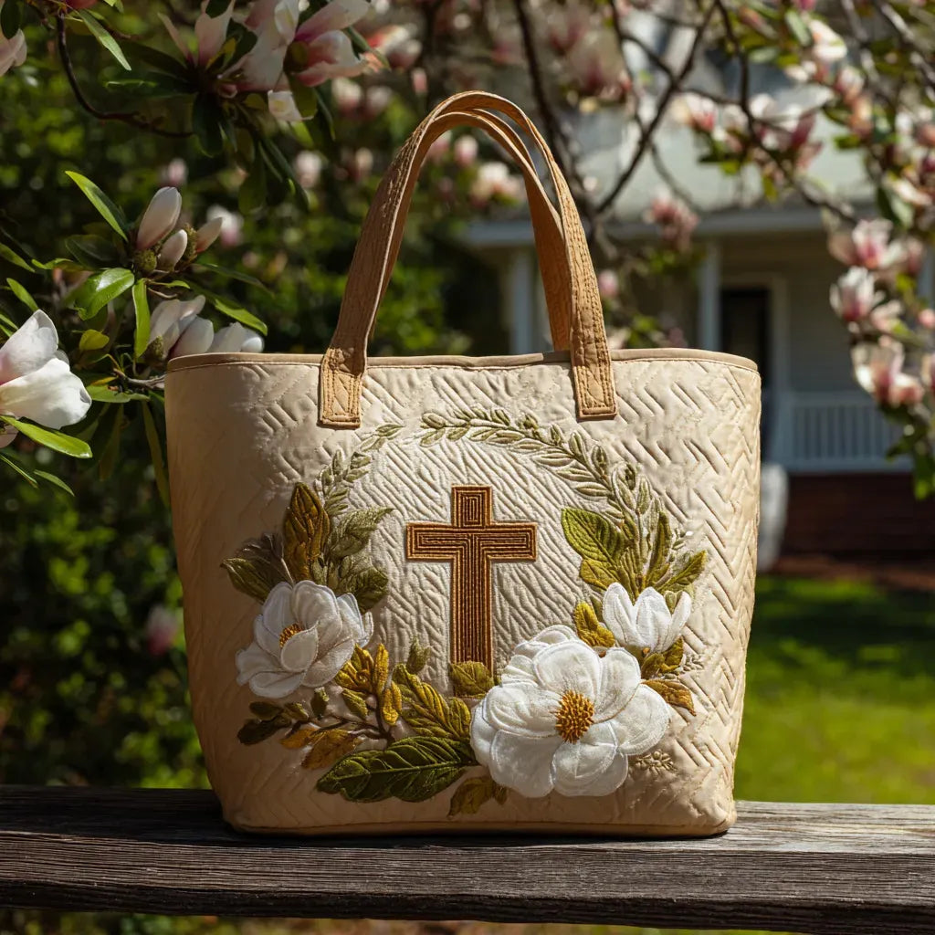 Pikowana Torba Shopper – Krzyż