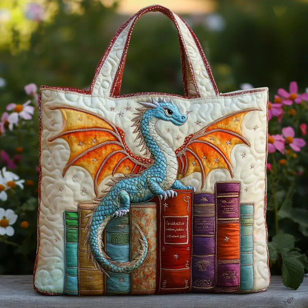 Pikowana Torba Shopper – Szmaragdowe Książki