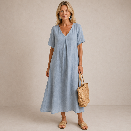 Carolina | Zwiewna Sukienka Maxi