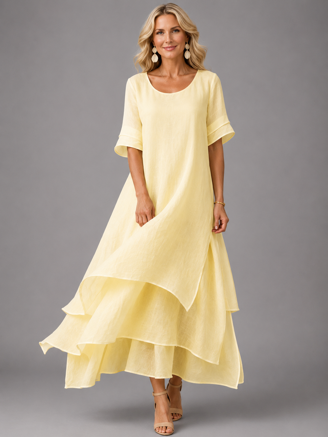 Luksusowa Sukienka Maxi
