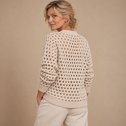 Constance | Elegancki Sweter Rozpinany