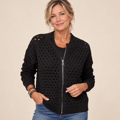 Constance | Elegancki Sweter Rozpinany