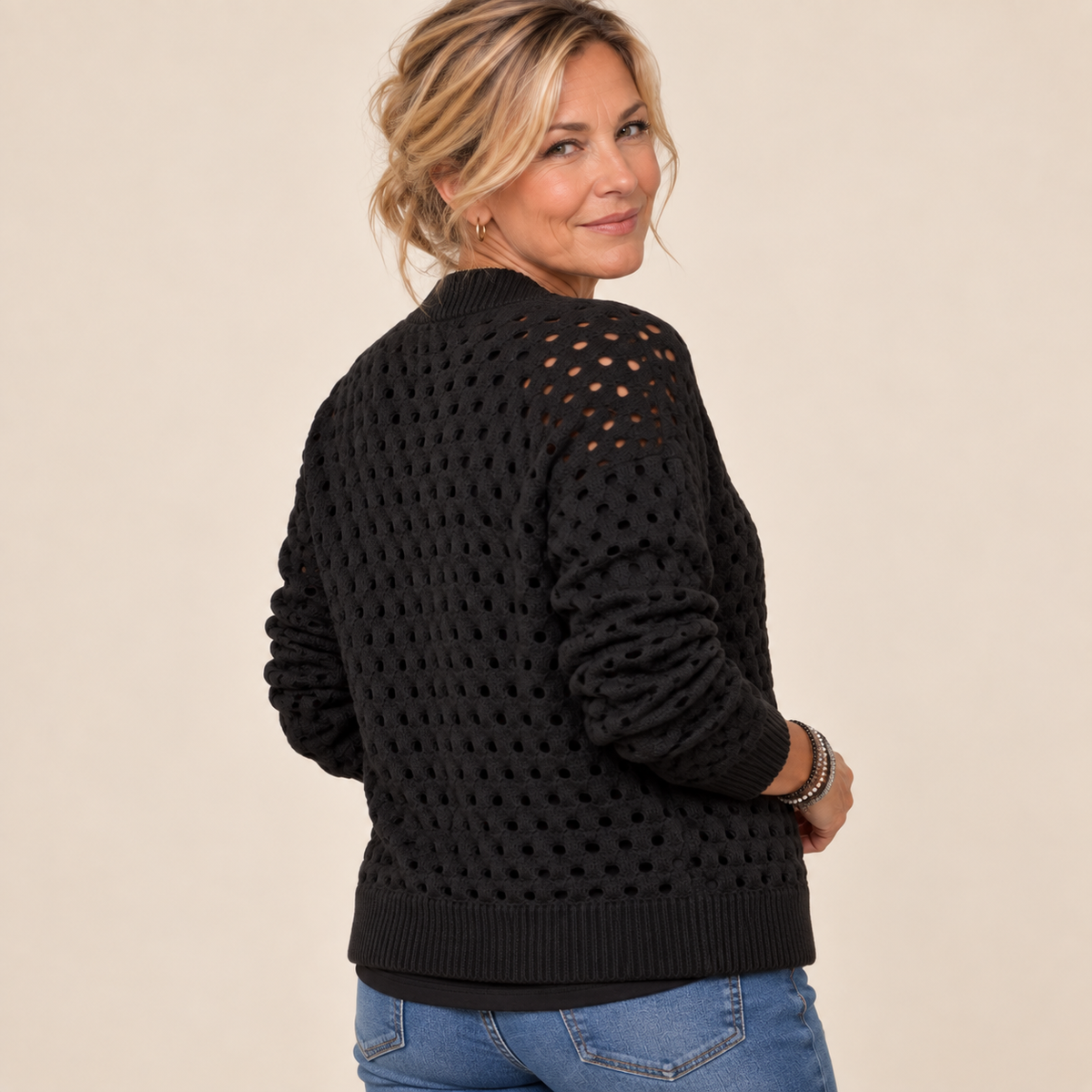 Constance | Elegancki Sweter Rozpinany