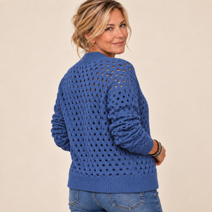 Constance | Elegancki Sweter Rozpinany