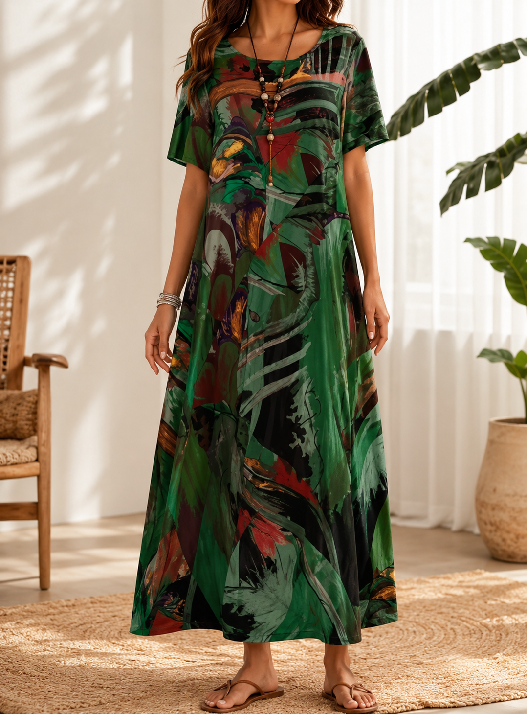 Elegancka Sukienka Midi