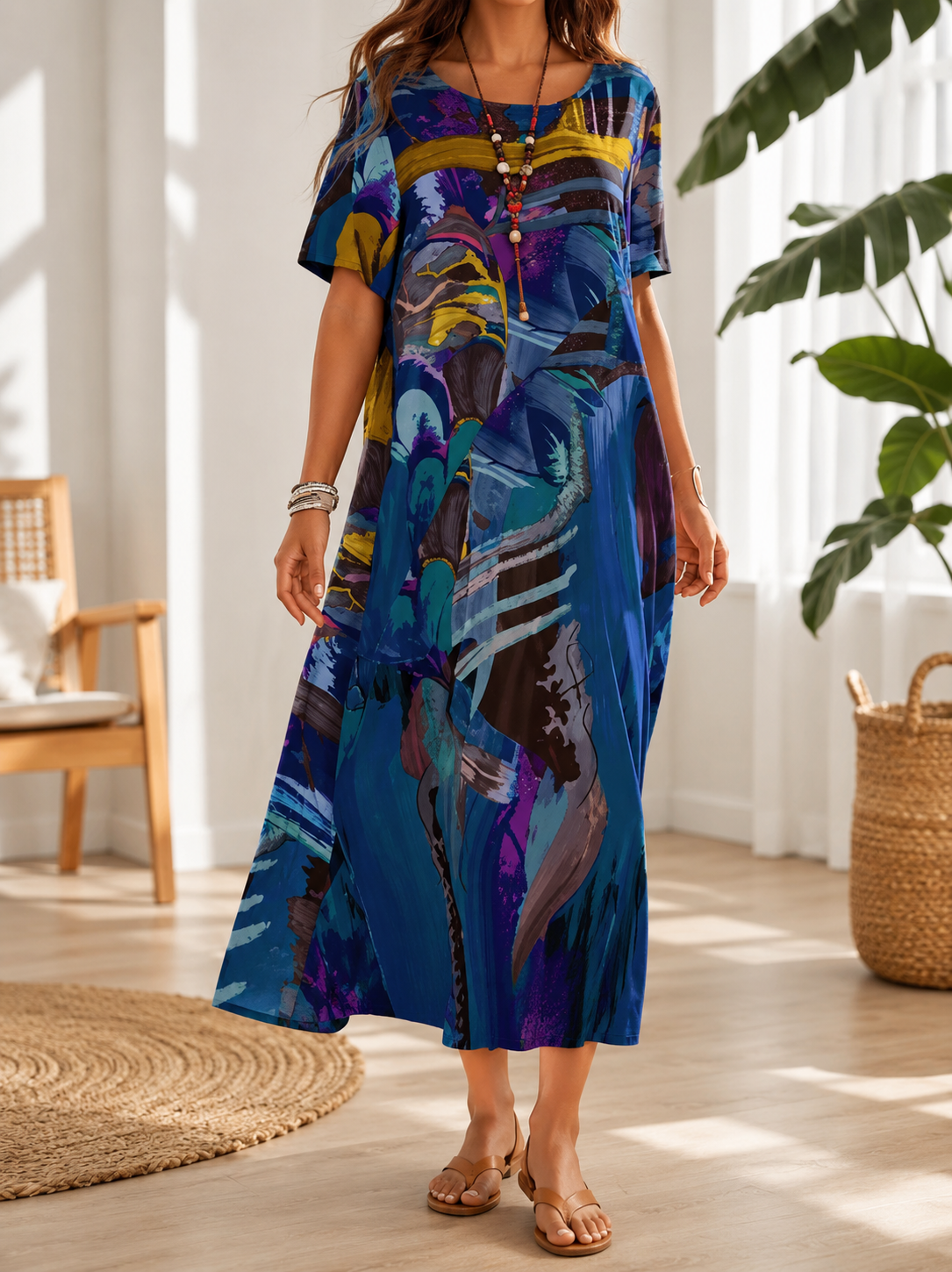 Elegancka Sukienka Midi