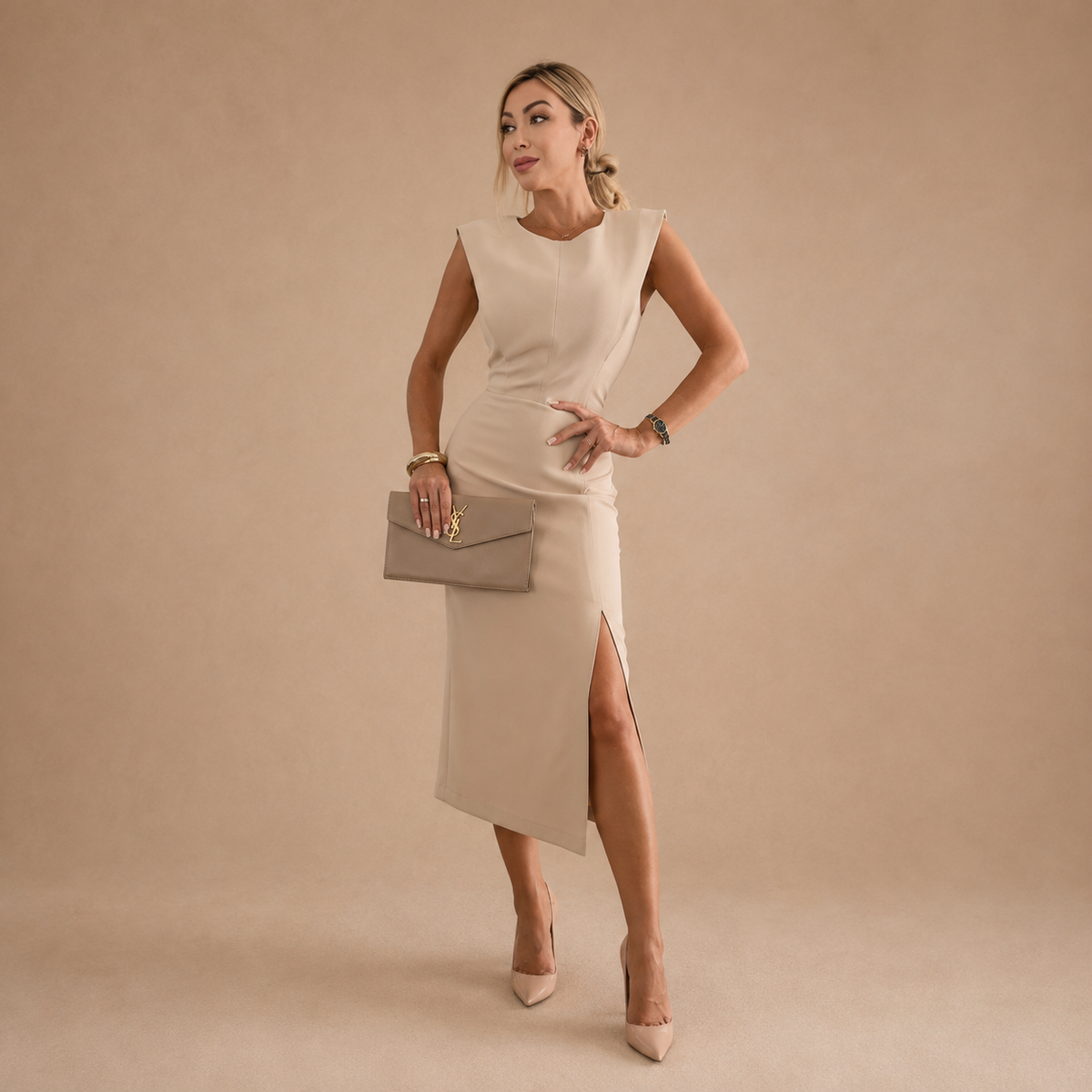 Isabelle | Elegancka Sukienka Midi