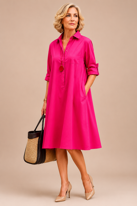 Elegancka Sukienka Midi