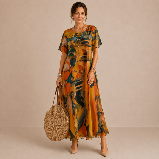 Elegancka Sukienka Midi