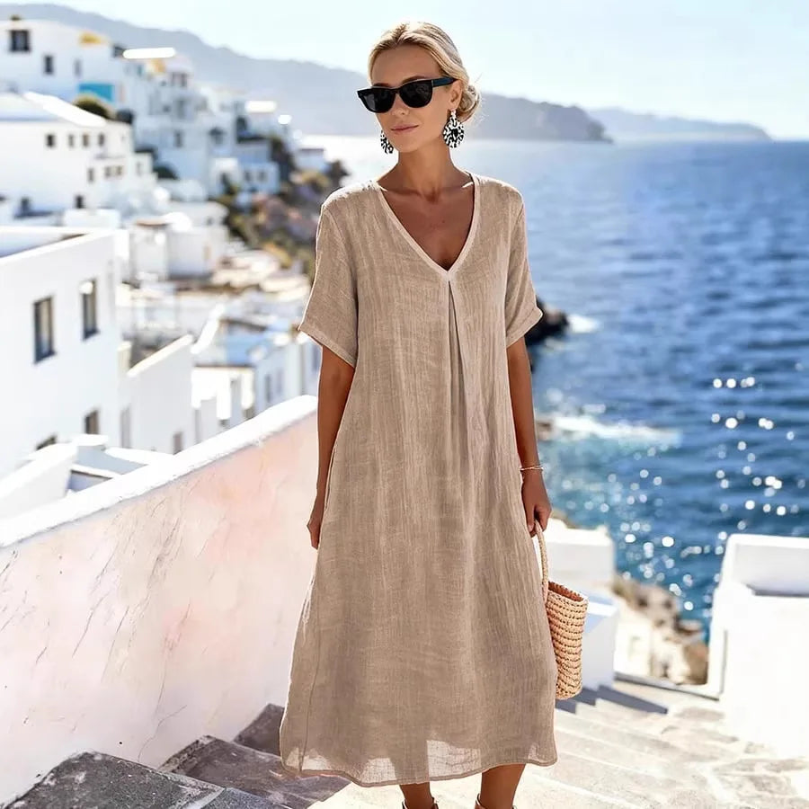 Carolina | Zwiewna Sukienka Maxi