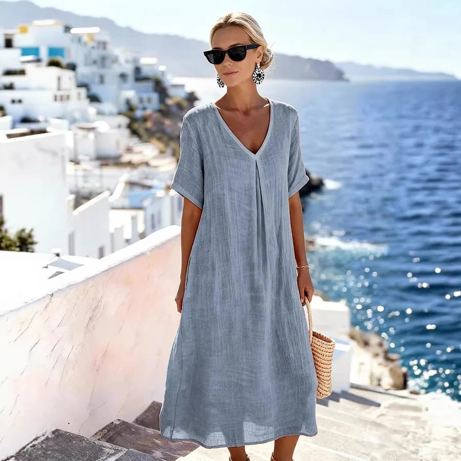 Carolina | Zwiewna Sukienka Maxi