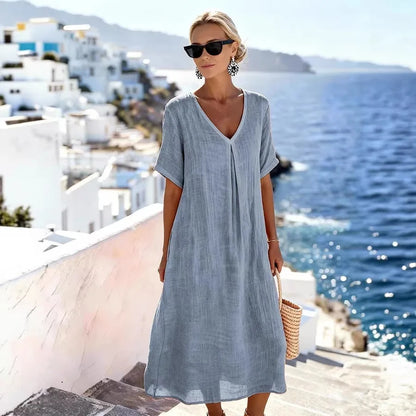 Carolina | Zwiewna Sukienka Maxi