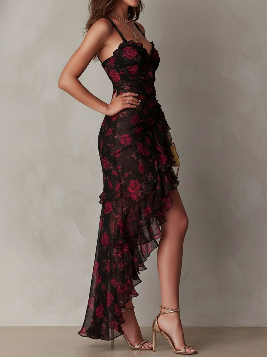 Dopasowana Sukienka Maxi