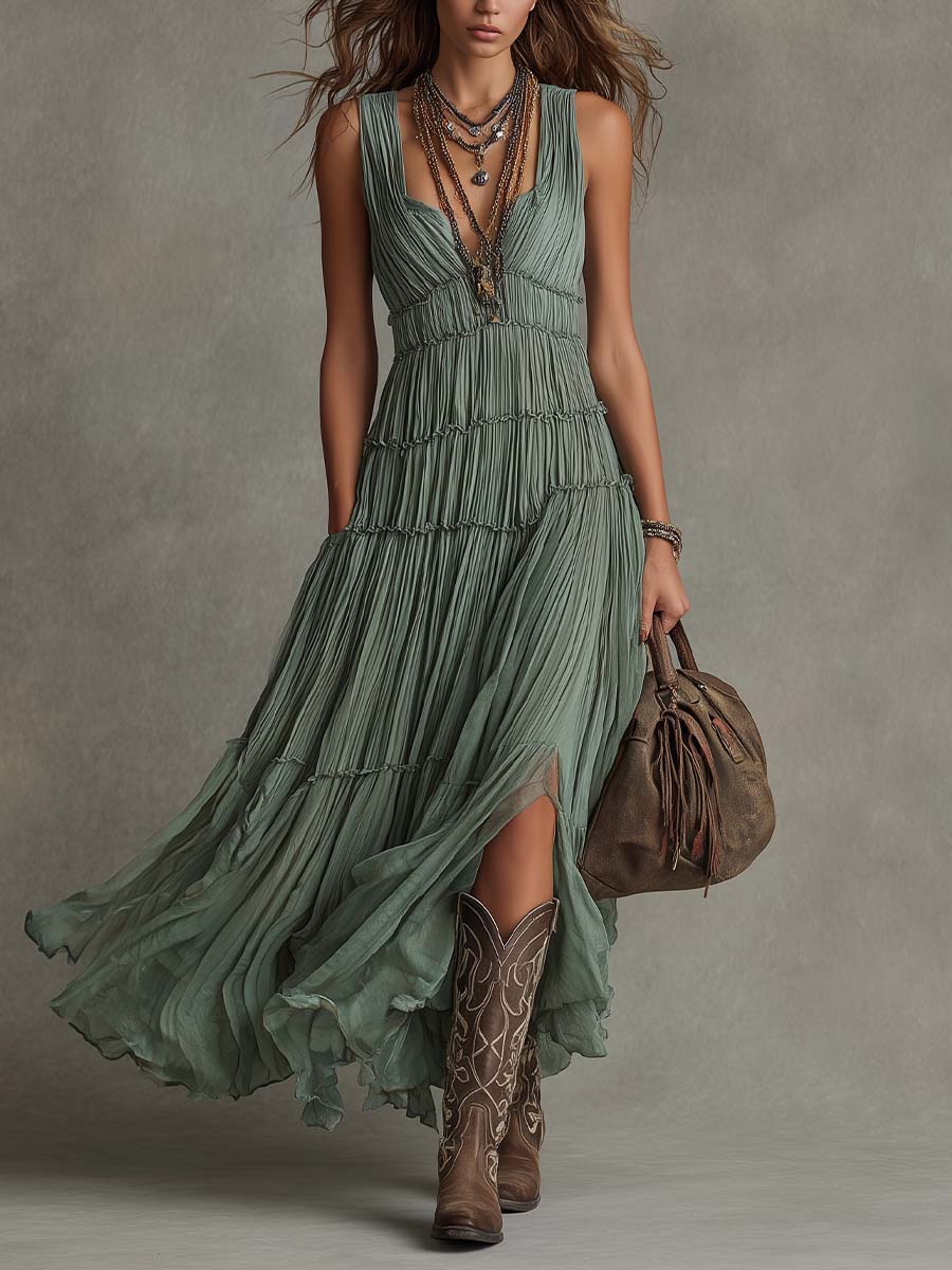Elegancka Sukienka Maxi