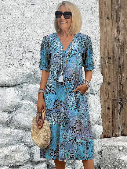 Letnia Sukienka Midi