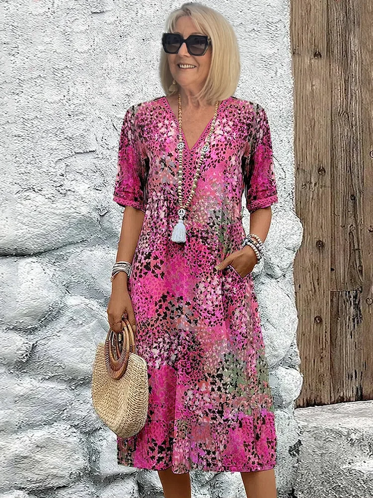 Letnia Sukienka Midi