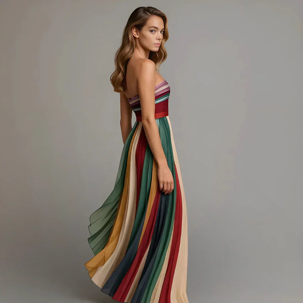 Dopasowana Sukienka Maxi