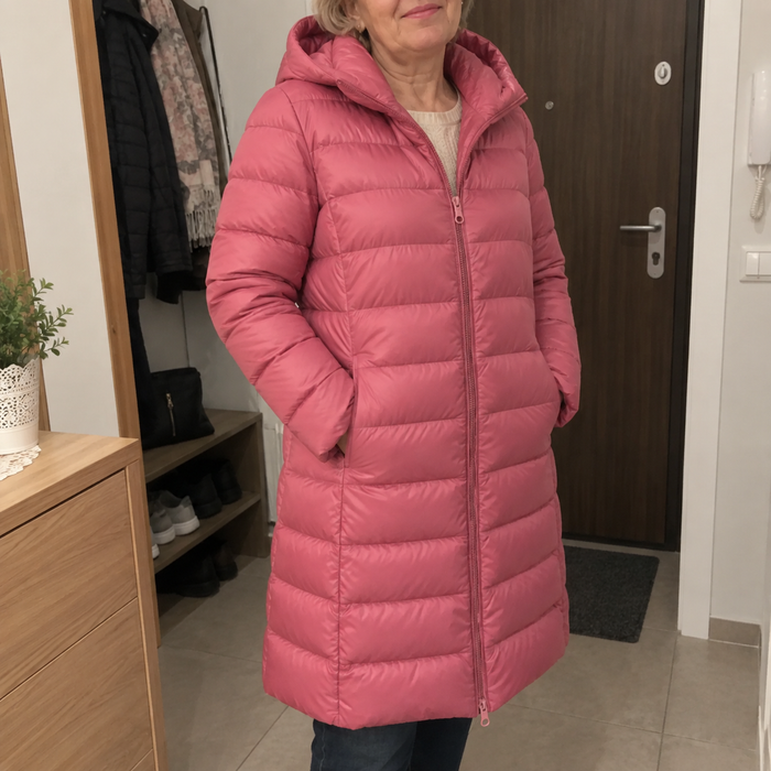 Klientka Maja Boutique w płaszczu