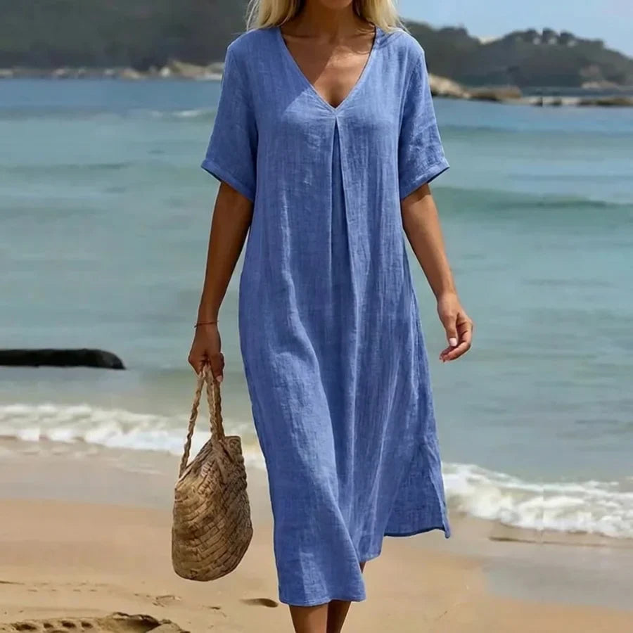Carolina | Zwiewna Sukienka Maxi
